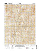 Lamar Kansas Current topographic map, 1:24000 scale, 7.5 X 7.5 Minute, Year 2015