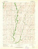 Lamar Kansas Historical topographic map, 1:24000 scale, 7.5 X 7.5 Minute, Year 1964