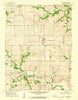 Lancaster Kansas Historical topographic map, 1:24000 scale, 7.5 X 7.5 Minute, Year 1961