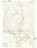 Lang Kansas Historical topographic map, 1:24000 scale, 7.5 X 7.5 Minute, Year 1957