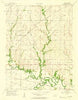 Lang Kansas Historical topographic map, 1:24000 scale, 7.5 X 7.5 Minute, Year 1957