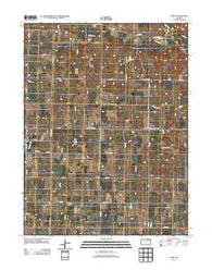 Lasita Kansas Historical topographic map, 1:24000 scale, 7.5 X 7.5 Minute, Year 2012