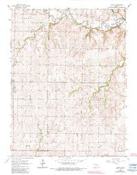 Lasita Kansas Historical topographic map, 1:24000 scale, 7.5 X 7.5 Minute, Year 1963