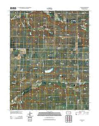 Latham Kansas Historical topographic map, 1:24000 scale, 7.5 X 7.5 Minute, Year 2012