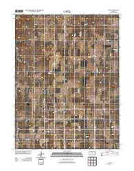 Laton Kansas Historical topographic map, 1:24000 scale, 7.5 X 7.5 Minute, Year 2012