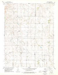 Laton Kansas Historical topographic map, 1:24000 scale, 7.5 X 7.5 Minute, Year 1978