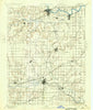 Lawrence Kansas Historical topographic map, 1:125000 scale, 30 X 30 Minute, Year 1889
