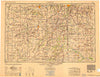 Lawrence Kansas Historical topographic map, 1:250000 scale, 1 X 2 Degree, Year 1950