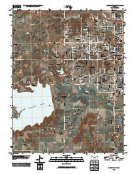 Lawrence West Kansas Historical topographic map, 1:24000 scale, 7.5 X 7.5 Minute, Year 2009