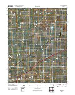 Le Loup Kansas Historical topographic map, 1:24000 scale, 7.5 X 7.5 Minute, Year 2012