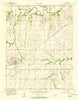 Lebo Kansas Historical topographic map, 1:24000 scale, 7.5 X 7.5 Minute, Year 1957