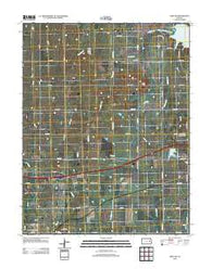 Lebo NW Kansas Historical topographic map, 1:24000 scale, 7.5 X 7.5 Minute, Year 2012