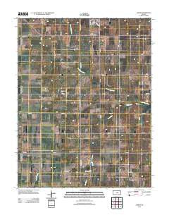 Lehigh Kansas Historical topographic map, 1:24000 scale, 7.5 X 7.5 Minute, Year 2012