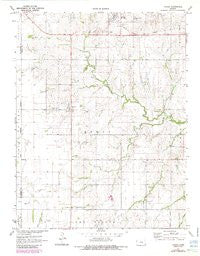 Lehigh Kansas Historical topographic map, 1:24000 scale, 7.5 X 7.5 Minute, Year 1971