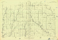 Leonardville Kansas Historical topographic map, 1:20000 scale, 15 X 15 Minute, Year 1957
