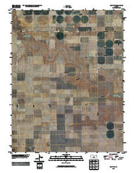Leoti NW Kansas Historical topographic map, 1:24000 scale, 7.5 X 7.5 Minute, Year 2010