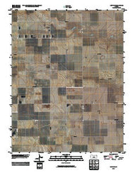 Leoti SW Kansas Historical topographic map, 1:24000 scale, 7.5 X 7.5 Minute, Year 2010