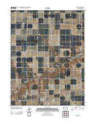 Levant Kansas Historical topographic map, 1:24000 scale, 7.5 X 7.5 Minute, Year 2012