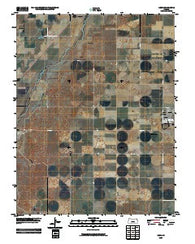 Lewis Kansas Historical topographic map, 1:24000 scale, 7.5 X 7.5 Minute, Year 2009