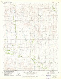 Lexington Kansas Historical topographic map, 1:24000 scale, 7.5 X 7.5 Minute, Year 1979