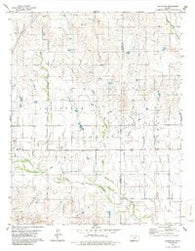 Lexington Kansas Historical topographic map, 1:24000 scale, 7.5 X 7.5 Minute, Year 1979