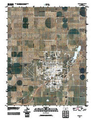 Liberal Kansas Historical topographic map, 1:24000 scale, 7.5 X 7.5 Minute, Year 2010