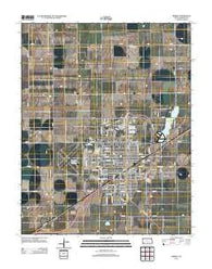 Liberal Kansas Historical topographic map, 1:24000 scale, 7.5 X 7.5 Minute, Year 2012