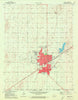 Liberal Kansas Historical topographic map, 1:24000 scale, 7.5 X 7.5 Minute, Year 1971