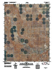 Liberal NE Kansas Historical topographic map, 1:24000 scale, 7.5 X 7.5 Minute, Year 2010
