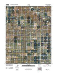 Liberal NW Kansas Historical topographic map, 1:24000 scale, 7.5 X 7.5 Minute, Year 2012