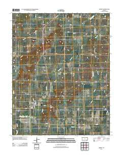 Liberty Kansas Historical topographic map, 1:24000 scale, 7.5 X 7.5 Minute, Year 2012