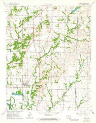 Liberty Kansas Historical topographic map, 1:24000 scale, 7.5 X 7.5 Minute, Year 1962