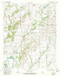 Liberty Kansas Historical topographic map, 1:24000 scale, 7.5 X 7.5 Minute, Year 1962