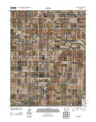 Liebenthal Kansas Historical topographic map, 1:24000 scale, 7.5 X 7.5 Minute, Year 2012
