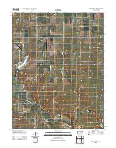 Lincolnville SW Kansas Historical topographic map, 1:24000 scale, 7.5 X 7.5 Minute, Year 2012