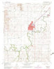Lindsborg Kansas Historical topographic map, 1:24000 scale, 7.5 X 7.5 Minute, Year 1965
