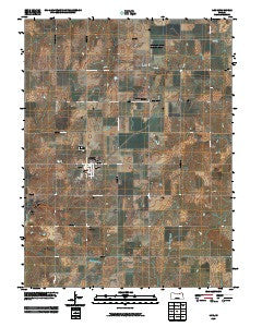 Linn Kansas Historical topographic map, 1:24000 scale, 7.5 X 7.5 Minute, Year 2009