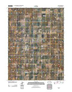 Linn Kansas Historical topographic map, 1:24000 scale, 7.5 X 7.5 Minute, Year 2012