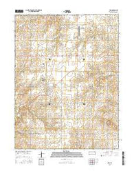 Linn Kansas Current topographic map, 1:24000 scale, 7.5 X 7.5 Minute, Year 2015