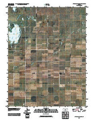 Little Salt Marsh Kansas Historical topographic map, 1:24000 scale, 7.5 X 7.5 Minute, Year 2009