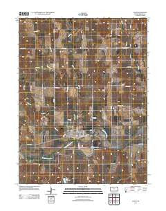 Logan Kansas Historical topographic map, 1:24000 scale, 7.5 X 7.5 Minute, Year 2012