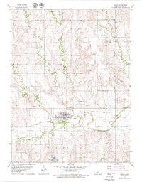 Logan Kansas Historical topographic map, 1:24000 scale, 7.5 X 7.5 Minute, Year 1978