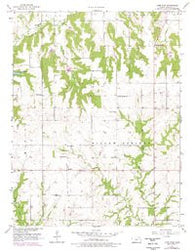 Lone Star Kansas Historical topographic map, 1:24000 scale, 7.5 X 7.5 Minute, Year 1957