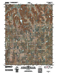 Lone Star Kansas Historical topographic map, 1:24000 scale, 7.5 X 7.5 Minute, Year 2009