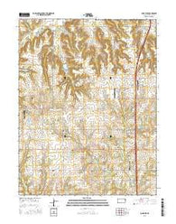 Lone Star Kansas Current topographic map, 1:24000 scale, 7.5 X 7.5 Minute, Year 2015