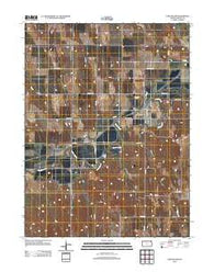Long Island Kansas Historical topographic map, 1:24000 scale, 7.5 X 7.5 Minute, Year 2012