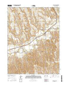 Long Island Kansas Current topographic map, 1:24000 scale, 7.5 X 7.5 Minute, Year 2015