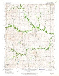 Longford Kansas Historical topographic map, 1:24000 scale, 7.5 X 7.5 Minute, Year 1965