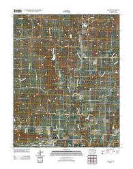 Longton Kansas Historical topographic map, 1:24000 scale, 7.5 X 7.5 Minute, Year 2012