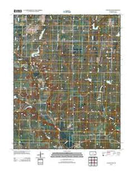 Longton NW Kansas Historical topographic map, 1:24000 scale, 7.5 X 7.5 Minute, Year 2012